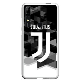 Чехол для Honor P Smart Z с принтом JUVENTUS ЮВЕНТУС GEOMETRY SPORT в Белгороде, Силикон | Область печати: задняя сторона чехла, без боковых панелей | juventus | спорт | спортивные | футбол | футбольный клуб | ювентус