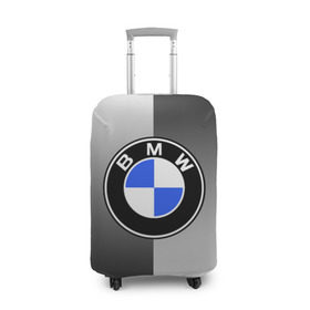 Чехол для чемодана 3D с принтом BMW 2018 Reverse в Белгороде, 86% полиэфир, 14% спандекс | двустороннее нанесение принта, прорези для ручек и колес | bmw | автомобиль | автомобильные | бмв | машины