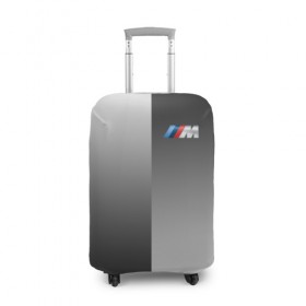 Чехол для чемодана 3D с принтом BMW M REVERSE в Белгороде, 86% полиэфир, 14% спандекс | двустороннее нанесение принта, прорези для ручек и колес | bmw | автомобиль | автомобильные | бмв | машины