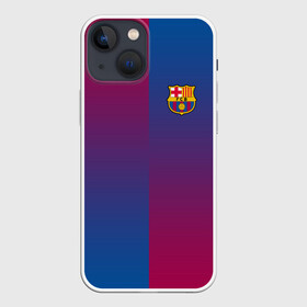 Чехол для iPhone 13 mini с принтом FC Barca 2018 Reverse в Белгороде,  |  | fc | fc barcelona | fcb | fly emirates | ronaldo | абстракция | барселона | геометрия | зож | клуб | линии | месси | модные | мяч | реал мадрид | спорт | спортивные | тренды | футбол | футбольный клуб | эмблема