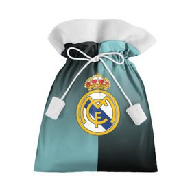 Подарочный 3D мешок с принтом Real Madrid 2018 Reverse в Белгороде, 100% полиэстер | Размер: 29*39 см | Тематика изображения на принте: emirates | fc | real madrid | реал мадрид | футбольный клуб | эмблема