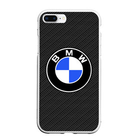 Чехол для iPhone 7Plus/8 Plus матовый с принтом BMW CARBON в Белгороде, Силикон | Область печати: задняя сторона чехла, без боковых панелей | bmw | bmw motorsport | bmw performance | carbon | m | motorsport | performance | sport | бмв | карбон | моторспорт | спорт