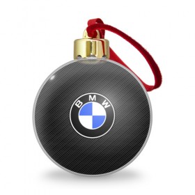 Ёлочный шар с принтом BMW CARBON в Белгороде, Пластик | Диаметр: 77 мм | bmw | bmw motorsport | bmw performance | carbon | m | motorsport | performance | sport | бмв | карбон | моторспорт | спорт