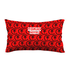 Подушка 3D антистресс с принтом Tokio Hotel band logo 2018 в Белгороде, наволочка — 100% полиэстер, наполнитель — вспененный полистирол | состоит из подушки и наволочки на молнии | Тематика изображения на принте: logo | music | pop | rock | tokio hotel | альтернатива | германия | металл | музыка | музыкальный | поп | рок