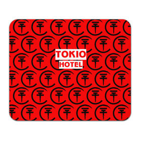 Коврик прямоугольный с принтом Tokio Hotel band logo 2018 в Белгороде, натуральный каучук | размер 230 х 185 мм; запечатка лицевой стороны | logo | music | pop | rock | tokio hotel | альтернатива | германия | металл | музыка | музыкальный | поп | рок