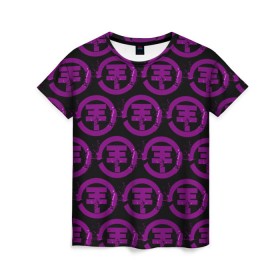 Женская футболка 3D с принтом TOKIO HOTEL 2018 LOGO BAND в Белгороде, 100% полиэфир ( синтетическое хлопкоподобное полотно) | прямой крой, круглый вырез горловины, длина до линии бедер | logo | music | pop | rock | tokio hotel | альтернатива | германия | металл | музыка | музыкальный | поп | рок
