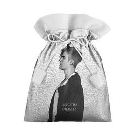 Подарочный 3D мешок с принтом Justin в Белгороде, 100% полиэстер | Размер: 29*39 см | Тематика изображения на принте: bieber | justin bieber | бибер | джастин бибер