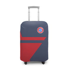 Чехол для чемодана 3D с принтом FC Bayern 2018 STAR в Белгороде, 86% полиэфир, 14% спандекс | двустороннее нанесение принта, прорези для ручек и колес | bayern | fc | бавария | спорт | спортивные | фк | футбол | футбольный клуб