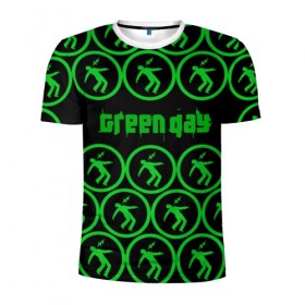 Мужская футболка 3D спортивная с принтом Green day collection rock в Белгороде, 100% полиэстер с улучшенными характеристиками | приталенный силуэт, круглая горловина, широкие плечи, сужается к линии бедра | Тематика изображения на принте: 