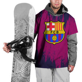 Накидка на куртку 3D с принтом Барселона в Белгороде, 100% полиэстер |  | barcelona | barsa | barselona | football | барса | барселона | футбол