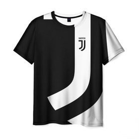 Мужская футболка 3D с принтом Juventus 2018 Original в Белгороде, 100% полиэфир | прямой крой, круглый вырез горловины, длина до линии бедер | fc | fly emirates | лого | париж | спорт | спортивные | фк | футбольный клуб