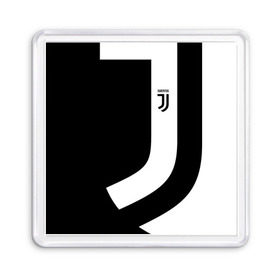 Магнит 55*55 с принтом Juventus 2018 Original в Белгороде, Пластик | Размер: 65*65 мм; Размер печати: 55*55 мм | fc | fly emirates | лого | париж | спорт | спортивные | фк | футбольный клуб