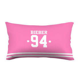 Подушка 3D антистресс с принтом Bieber Team Pink в Белгороде, наволочка — 100% полиэстер, наполнитель — вспененный полистирол | состоит из подушки и наволочки на молнии | bieber | justin bieber | бибер | джастин бибер