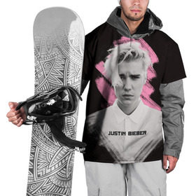 Накидка на куртку 3D с принтом Justin Bieber / Pink splash в Белгороде, 100% полиэстер |  | Тематика изображения на принте: bieber | justin bieber | бибер | джастин бибер