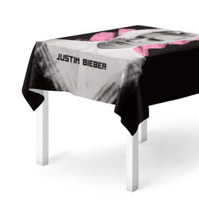 Скатерть 3D с принтом Justin Bieber / Pink splash в Белгороде, 100% полиэстер (ткань не мнется и не растягивается) | Размер: 150*150 см | bieber | justin bieber | бибер | джастин бибер