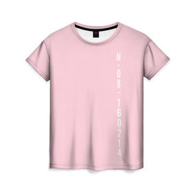 Женская футболка 3D с принтом BTS SAVE ME JUNGKOOK _pink в Белгороде, 100% полиэфир ( синтетическое хлопкоподобное полотно) | прямой крой, круглый вырез горловины, длина до линии бедер | bangtan boys | bts | бантаны бтс
