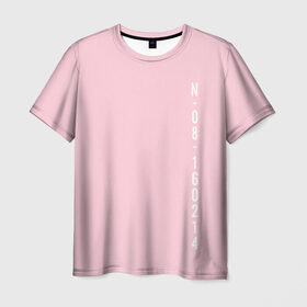 Мужская футболка 3D с принтом BTS SAVE ME JUNGKOOK _pink в Белгороде, 100% полиэфир | прямой крой, круглый вырез горловины, длина до линии бедер | bangtan boys | bts | бантаны бтс