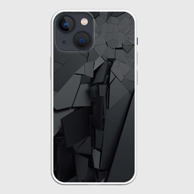 Чехол для iPhone 13 mini с принтом MIRROR ABSTRACTION COLLECTION в Белгороде,  |  | Тематика изображения на принте: abstraction | geometry | абстракция | геометрия | грань | краски | кубик | кубики | линии | мозаика | разноцветные | ребро | текстура | тени | узор