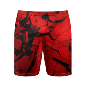 Мужские шорты 3D спортивные с принтом Carbon abstraction RED в Белгороде,  |  | abstraction | geometry | абстракция | геометрия | грань | краски | кубик | кубики | линии | мозаика | разноцветные | ребро | текстура | тени | узор