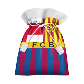 Подарочный 3D мешок с принтом FC Barcelona в Белгороде, 100% полиэстер | Размер: 29*39 см | barcelona | football | logo | spain | sport | арт | барселона | испания | лига | лого | спорт | текстура | фк | футбол | футбольный клуб | эмблема