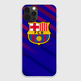 Чехол для iPhone 12 Pro с принтом FC Barcelona в Белгороде, силикон | область печати: задняя сторона чехла, без боковых панелей | Тематика изображения на принте: barcelona | football | logo | spain | sport | арт | барселона | испания | лига | лого | спорт | текстура | фк | футбол | футбольный клуб | эмблема