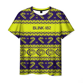 Мужская футболка 3D с принтом Blink-182 NEW YEAR COLLECTION в Белгороде, 100% полиэфир | прямой крой, круглый вырез горловины, длина до линии бедер | 