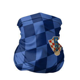 Бандана-труба 3D с принтом Хорватия, форма в Белгороде, 100% полиэстер, ткань с особыми свойствами — Activecool | плотность 150‒180 г/м2; хорошо тянется, но сохраняет форму | croatia | fc | fifa | football | national team | uniform | сборная | фифа | фк | форма | футбол | хорватия