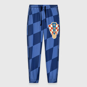 Мужские брюки 3D с принтом Хорватия, форма в Белгороде, 100% полиэстер | манжеты по низу, эластичный пояс регулируется шнурком, по бокам два кармана без застежек, внутренняя часть кармана из мелкой сетки | croatia | fc | fifa | football | national team | uniform | сборная | фифа | фк | форма | футбол | хорватия