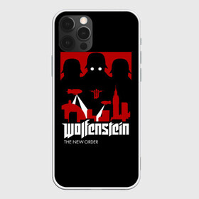 Чехол для iPhone 12 Pro с принтом Wolfenstein в Белгороде, силикон | область печати: задняя сторона чехла, без боковых панелей | bj | castle | colossus | new order | old blood | wolfenstein | би джей | блаcковиц | блажкович | блацкович | вольфенштайн | вольфенштейн | вульфенштайн | вульфенштейн | уильям