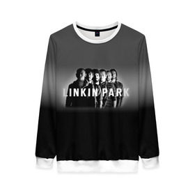 Женский свитшот 3D с принтом Группа Linkin Park в Белгороде, 100% полиэстер с мягким внутренним слоем | круглый вырез горловины, мягкая резинка на манжетах и поясе, свободная посадка по фигуре | bennington | chester | linkin park | альтернативный | беннингтон | группа | ленкин | линкин | майк | метал | музыкант | ню | нюметал | парк | певец | рок | рэп | честер | электроник