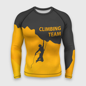 Мужской рашгард 3D с принтом climbing в Белгороде,  |  | adrenaline | extreme | hiking | mountaineering | mountains | risk | rock climb | rocks | sport | адреналин | альпинизм | высота | горы | риск | скалолазание | скалы | спорт | туризм | экстрим