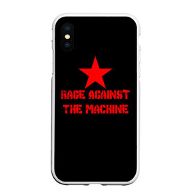 Чехол для iPhone XS Max матовый с принтом Rage Against the Machine в Белгороде, Силикон | Область печати: задняя сторона чехла, без боковых панелей | rage against the machine | альтернативный | америка | американская рок группа | брэд уилк | жанр | зак де ла роча | калифорния | лос анджелес | метал | музыка | ню метал | рок | рэп метал | рэп рок | рэпкор | сша