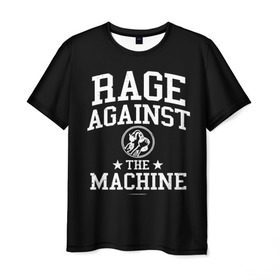 Мужская футболка 3D с принтом Rage Against the Machine в Белгороде, 100% полиэфир | прямой крой, круглый вырез горловины, длина до линии бедер | rage against the machine | альтернативный | америка | американская рок группа | брэд уилк | жанр | зак де ла роча | калифорния | лос анджелес | метал | музыка | ню метал | рок | рэп метал | рэп рок | рэпкор | сша
