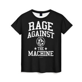 Женская футболка 3D с принтом Rage Against the Machine в Белгороде, 100% полиэфир ( синтетическое хлопкоподобное полотно) | прямой крой, круглый вырез горловины, длина до линии бедер | rage against the machine | альтернативный | америка | американская рок группа | брэд уилк | жанр | зак де ла роча | калифорния | лос анджелес | метал | музыка | ню метал | рок | рэп метал | рэп рок | рэпкор | сша