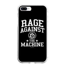 Чехол для iPhone 7Plus/8 Plus матовый с принтом Rage Against the Machine в Белгороде, Силикон | Область печати: задняя сторона чехла, без боковых панелей | rage against the machine | альтернативный | америка | американская рок группа | брэд уилк | жанр | зак де ла роча | калифорния | лос анджелес | метал | музыка | ню метал | рок | рэп метал | рэп рок | рэпкор | сша