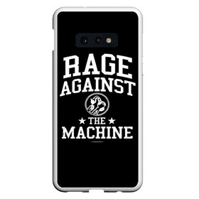 Чехол для Samsung S10E с принтом Rage Against the Machine в Белгороде, Силикон | Область печати: задняя сторона чехла, без боковых панелей | rage against the machine | альтернативный | америка | американская рок группа | брэд уилк | жанр | зак де ла роча | калифорния | лос анджелес | метал | музыка | ню метал | рок | рэп метал | рэп рок | рэпкор | сша