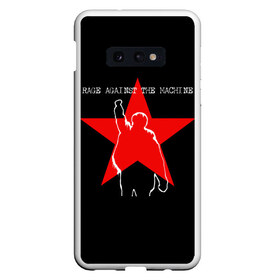 Чехол для Samsung S10E с принтом Rage Against the Machine в Белгороде, Силикон | Область печати: задняя сторона чехла, без боковых панелей | rage against the machine | альтернативный | америка | американская рок группа | брэд уилк | жанр | зак де ла роча | калифорния | лос анджелес | метал | музыка | ню метал | рок | рэп метал | рэп рок | рэпкор | сша