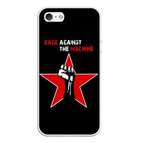 Чехол для iPhone 5/5S матовый с принтом Rage Against the Machine в Белгороде, Силикон | Область печати: задняя сторона чехла, без боковых панелей | rage against the machine | альтернативный | америка | американская рок группа | брэд уилк | жанр | зак де ла роча | калифорния | лос анджелес | метал | музыка | ню метал | рок | рэп метал | рэп рок | рэпкор | сша