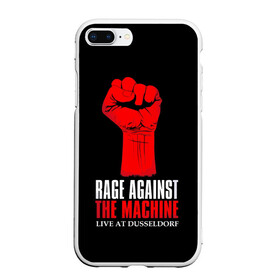 Чехол для iPhone 7Plus/8 Plus матовый с принтом Rage Against the Machine в Белгороде, Силикон | Область печати: задняя сторона чехла, без боковых панелей | rage against the machine | альтернативный | америка | американская рок группа | брэд уилк | жанр | зак де ла роча | калифорния | лос анджелес | метал | музыка | ню метал | рок | рэп метал | рэп рок | рэпкор | сша