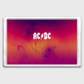Магнит 45*70 с принтом AC DC COLLECTION SPACE EDITION в Белгороде, Пластик | Размер: 78*52 мм; Размер печати: 70*45 | ac dc | logo | music | pop | rock | usa | альтернатива | металл | музыка | музыкальный | поп | рок