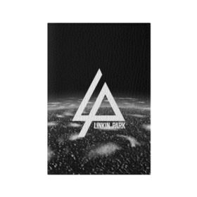 Обложка для паспорта матовая кожа с принтом LINKIN PARK в Белгороде, натуральная матовая кожа | размер 19,3 х 13,7 см; прозрачные пластиковые крепления | linkin park | logo | music | pop | rock | альтернатива | металл | музыка | музыкальный | поп | рок | честер беннингтон