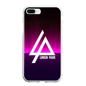 Чехол для iPhone 7Plus/8 Plus матовый с принтом LINKIN PARK MUSIC в Белгороде, Силикон | Область печати: задняя сторона чехла, без боковых панелей | linkin park | logo | music | pop | rock | альтернатива | металл | музыка | музыкальный | поп | рок | честер беннингтон