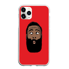 Чехол для iPhone 11 Pro Max матовый с принтом James Harden в Белгороде, Силикон |  | Тематика изображения на принте: 13 | fear the beard | houston rockets | mvp | nba | баскетбол | джеймс харден | нба | хьюстон рокетс