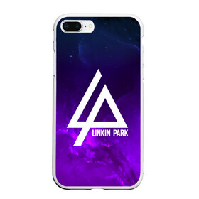 Чехол для iPhone 7Plus/8 Plus матовый с принтом LINKIN PARK SPACE COLOR 2018 в Белгороде, Силикон | Область печати: задняя сторона чехла, без боковых панелей | linkin park | logo | music | pop | rock | альтернатива | металл | музыка | музыкальный | поп | рок | честер беннингтон