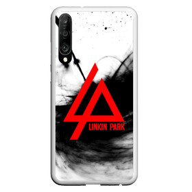 Чехол для Honor P30 с принтом LINKIN PARK GRAY SMOKE MUSIC в Белгороде, Силикон | Область печати: задняя сторона чехла, без боковых панелей | Тематика изображения на принте: linkin park | logo | music | pop | rock | альтернатива | металл | музыка | музыкальный | поп | рок | честер беннингтон