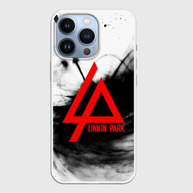 Чехол для iPhone 13 Pro с принтом LINKIN PARK GRAY SMOKE MUSIC в Белгороде,  |  | Тематика изображения на принте: linkin park | logo | music | pop | rock | альтернатива | металл | музыка | музыкальный | поп | рок | честер беннингтон