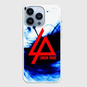 Чехол для iPhone 13 Pro с принтом LINKIN PARK BLUE SMOKE в Белгороде,  |  | Тематика изображения на принте: linkin park | logo | music | pop | rock | альтернатива | металл | музыка | музыкальный | поп | рок | честер беннингтон