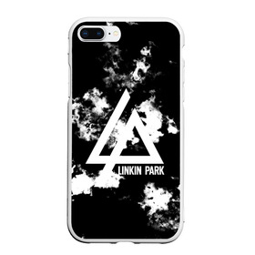 Чехол для iPhone 7Plus/8 Plus матовый с принтом LINKIN PARK SMOKE FIRE STYLE в Белгороде, Силикон | Область печати: задняя сторона чехла, без боковых панелей | linkin park | logo | music | pop | rock | альтернатива | металл | музыка | музыкальный | поп | рок | честер беннингтон