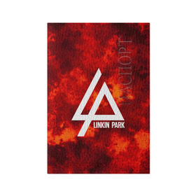 Обложка для паспорта матовая кожа с принтом LINKIN PARK FIRE MUSIC 2018 в Белгороде, натуральная матовая кожа | размер 19,3 х 13,7 см; прозрачные пластиковые крепления | linkin park | logo | music | pop | rock | альтернатива | металл | музыка | музыкальный | поп | рок | честер беннингтон