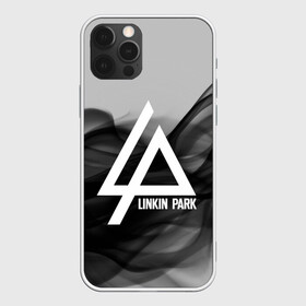 Чехол для iPhone 12 Pro с принтом LINKIN PARK SMOKE GRAY 2018 в Белгороде, силикон | область печати: задняя сторона чехла, без боковых панелей | Тематика изображения на принте: linkin park | logo | music | pop | rock | альтернатива | металл | музыка | музыкальный | поп | рок | честер беннингтон